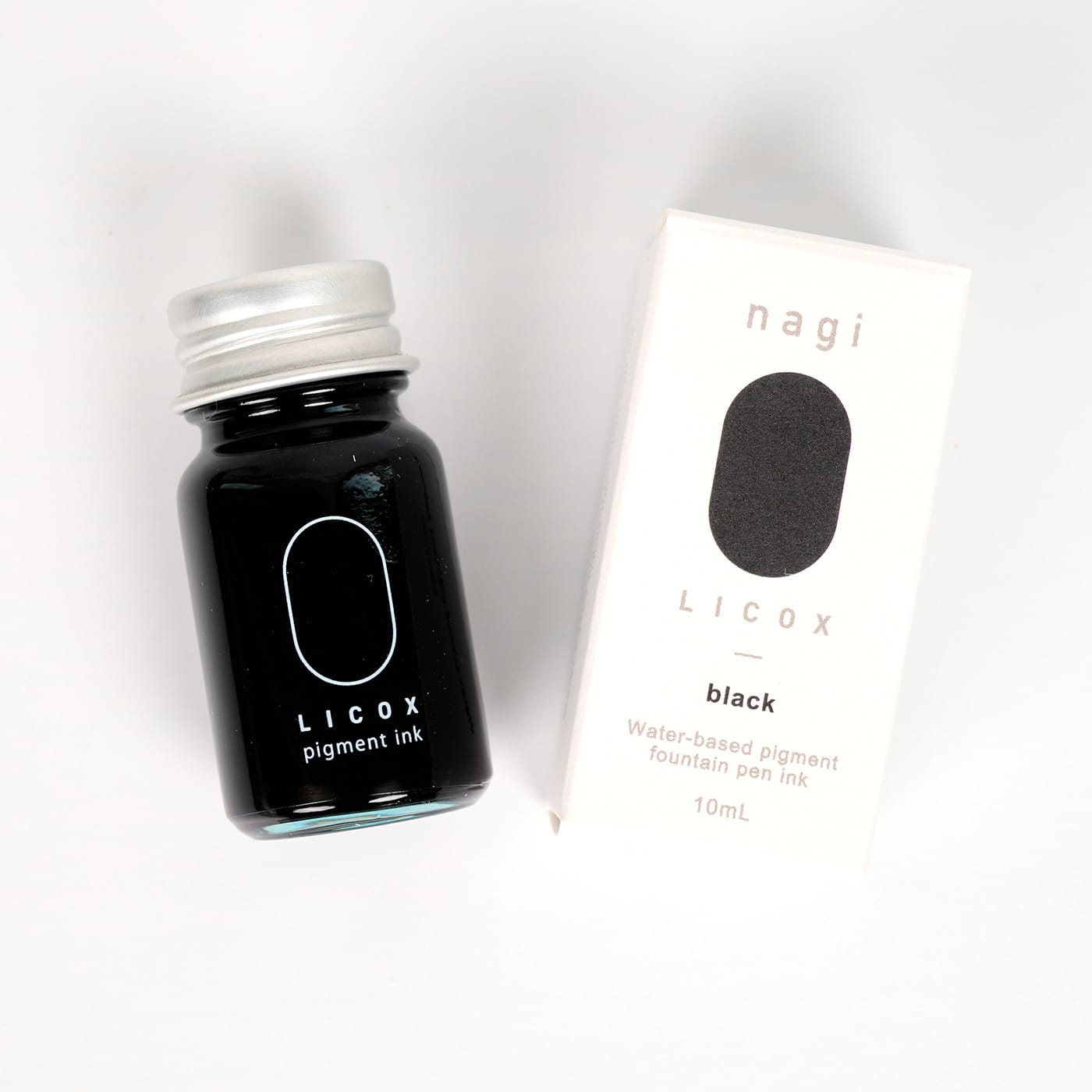 Thumbnail of LICOX Nagi Water Resistant Pigment Fountain Pen Ink Black (10ml)