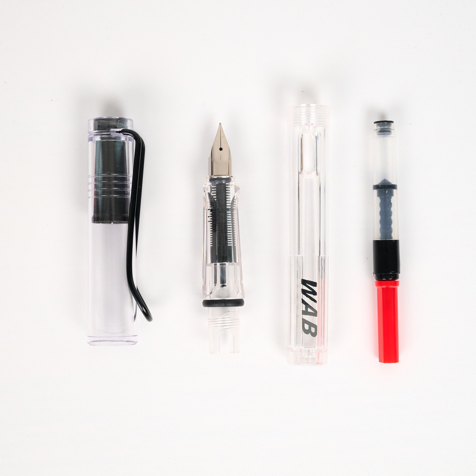 Product image of Serio WAB Clear Fountain Pen Fine Nib (F) 3