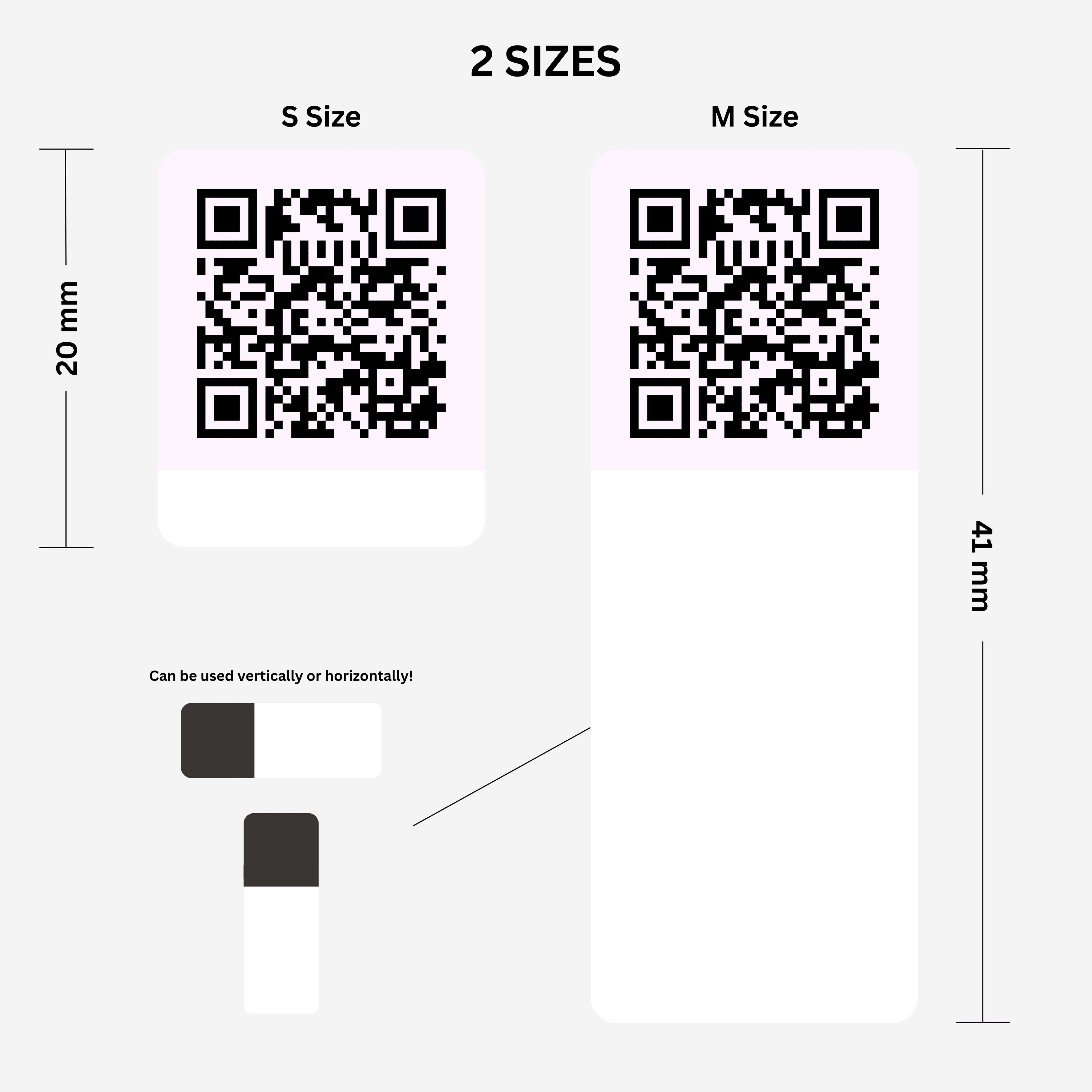 Product image of Link photos, videos, and URLs directly to your pages. Paperlink QR Code Sticky Notes - M Size 7