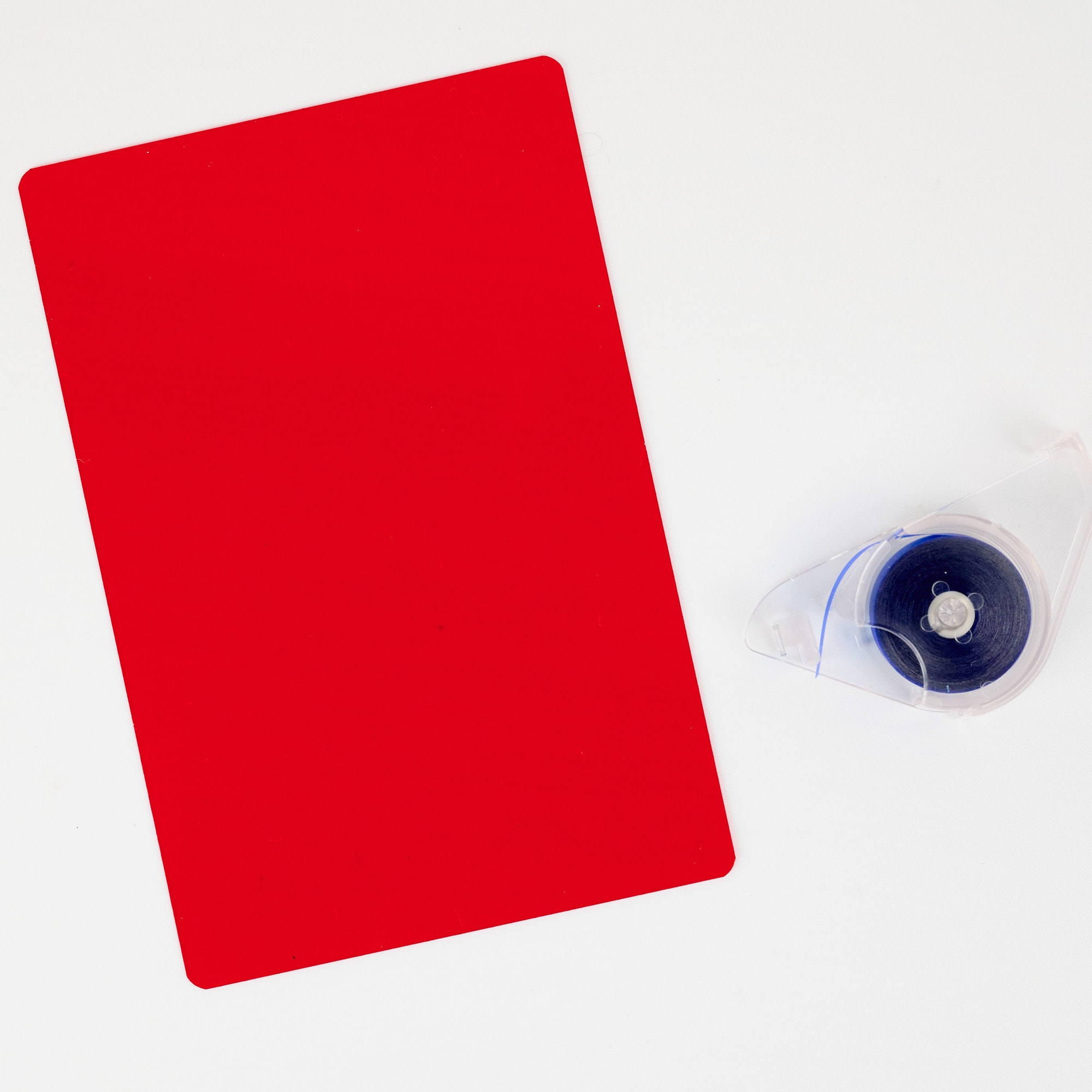Product image of Master active recall with peelable blue study tape and an included red memorization sheet. Anki Marker Highlighter Tape with Red Memorization Sheet 2