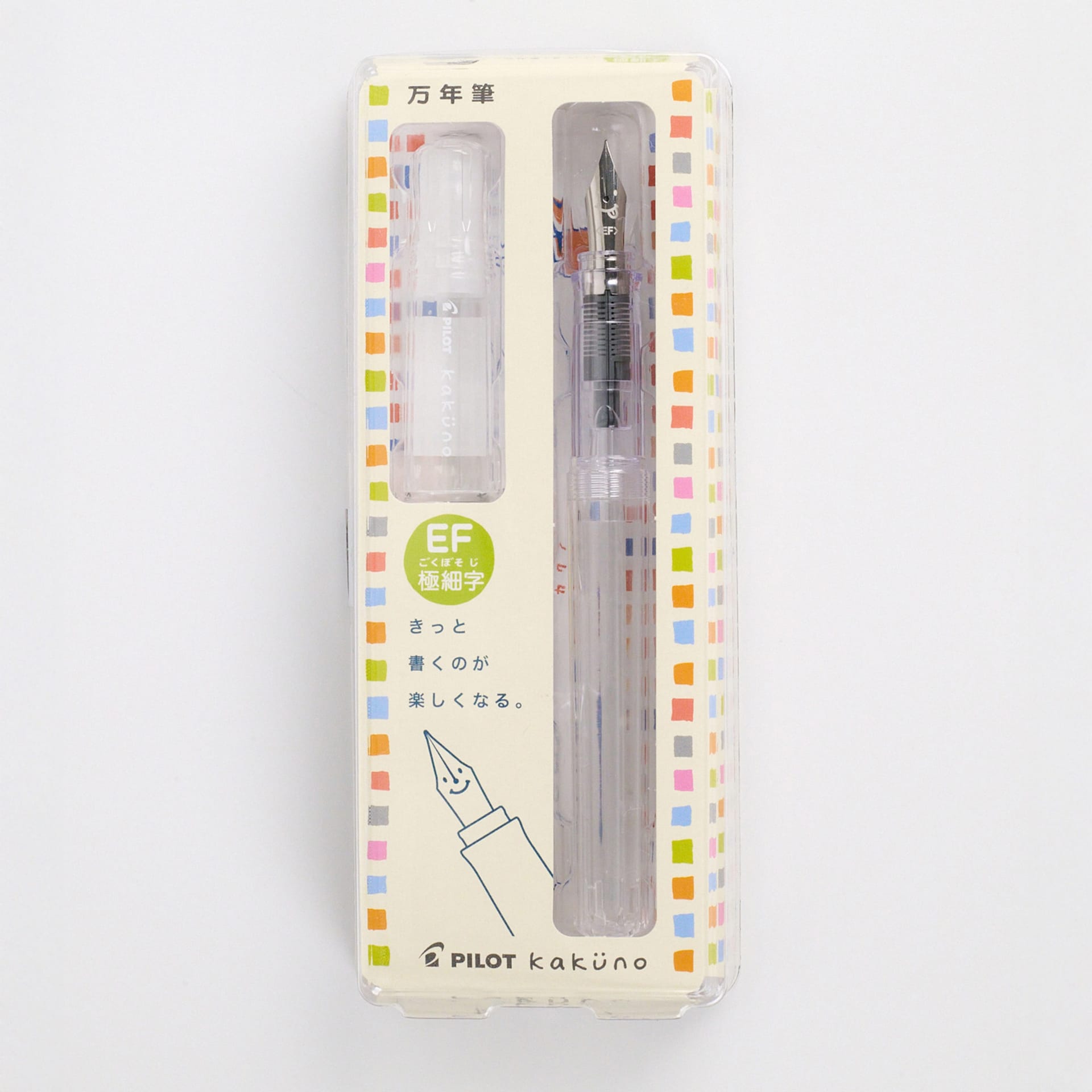 Thumbnail of Kakuno Entry-Level Fountain Pen - Clear - Extra Fine (EF)